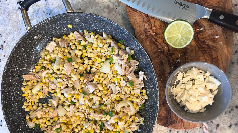 Summer Corn Pasta Salad