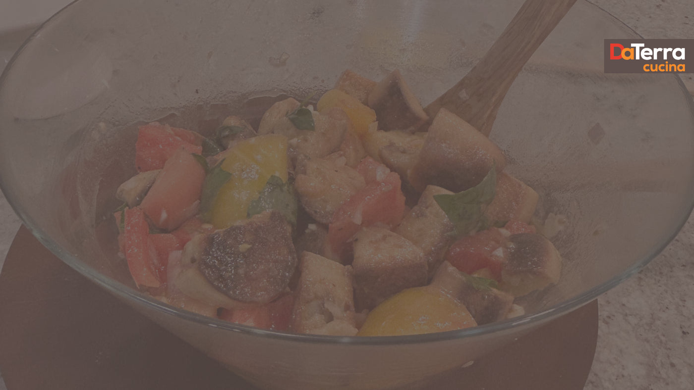 Heirloom Tomato Panzanella for Summer