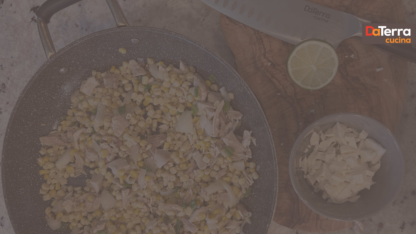 Summer Corn Pasta Salad | DaTerra Cucina