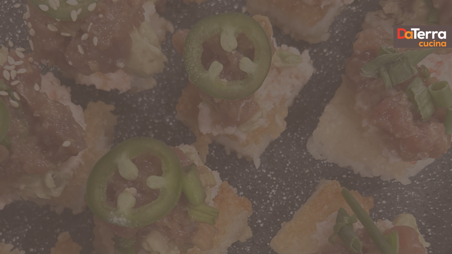Crispy Sushi Rice Bites | DaTerra Cucina