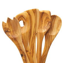 Set of Five Olivewood Spoons