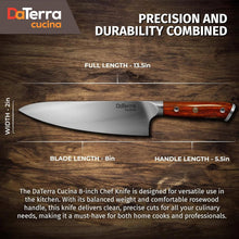 Eisenrose 8″ Chef Knife