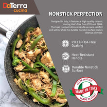 13” Nonstick Wok w/Lid | Made in Italy