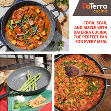 13” Nonstick Frying Pan with Helper Handle | Made in Italy