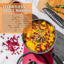 2.6 Qt Nonstick Saucepan w/Lid | Made in Italy | Induction