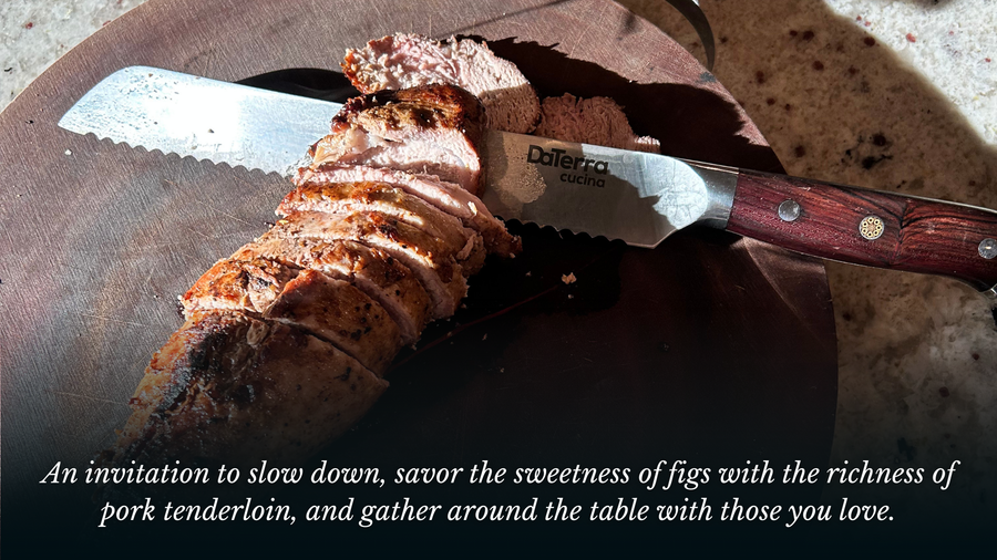 Pork Tenderloin with Figs and Mushrooms | Italian Filetto di Maiale