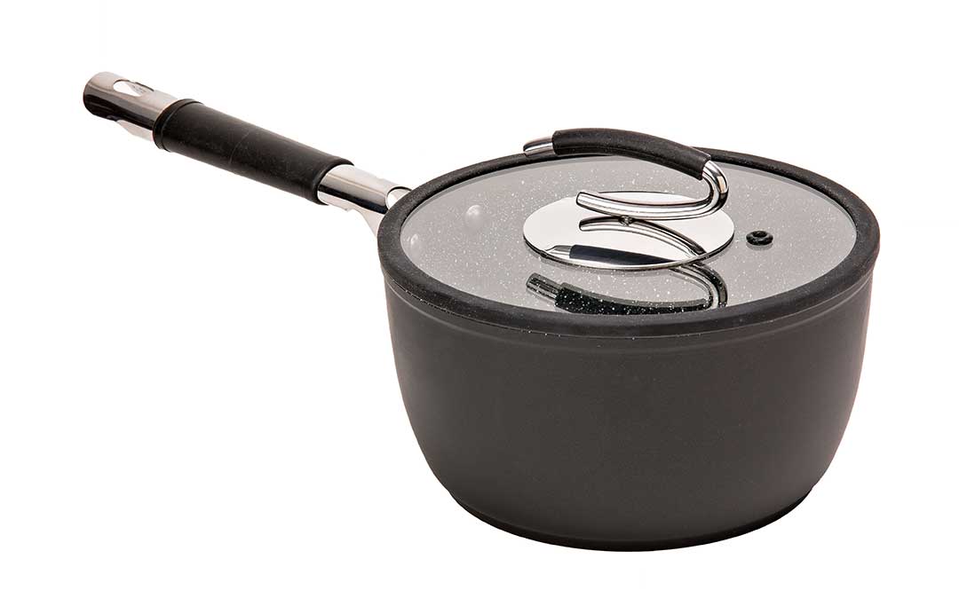 Nonstick 2.6Qt Saucepan with Lid