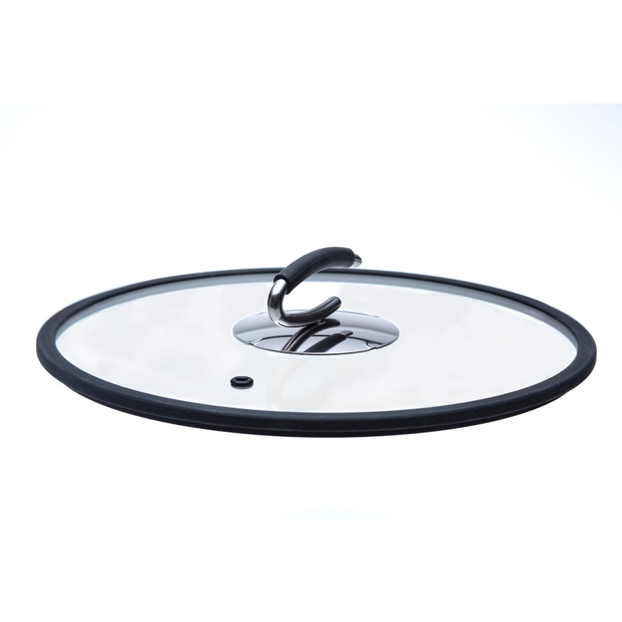 Glass lid with Silicone Rim
