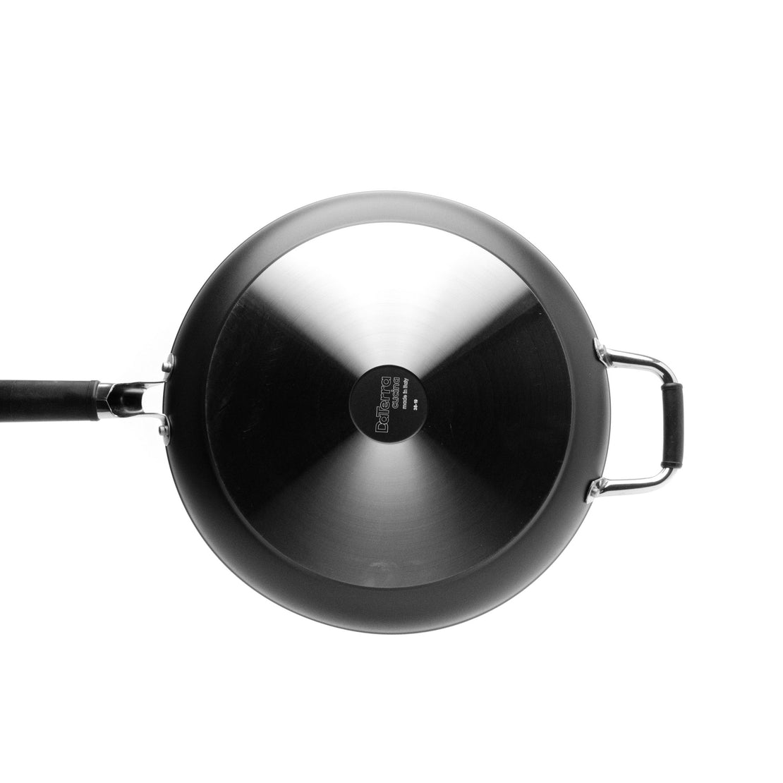 Frying pan, bottom view