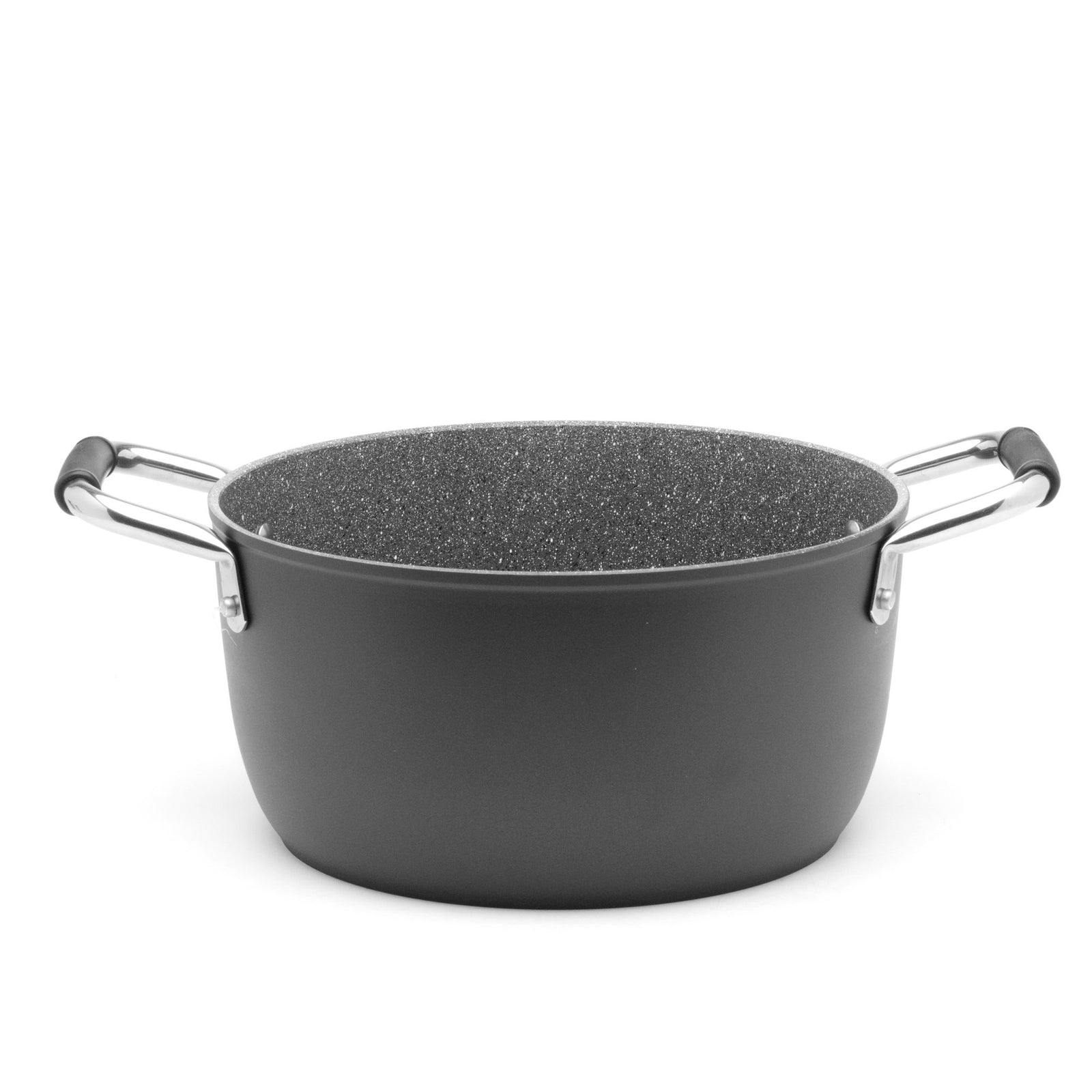 14 in. 8 qt. Cast Iron Family Pot with Glass Lid