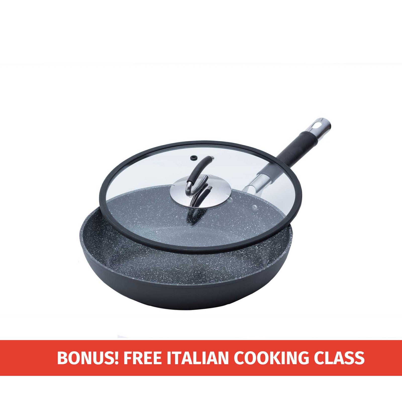 Vesuvio Ceramic Coated “Il Due” Covered Roaster - DaTerra Cucina